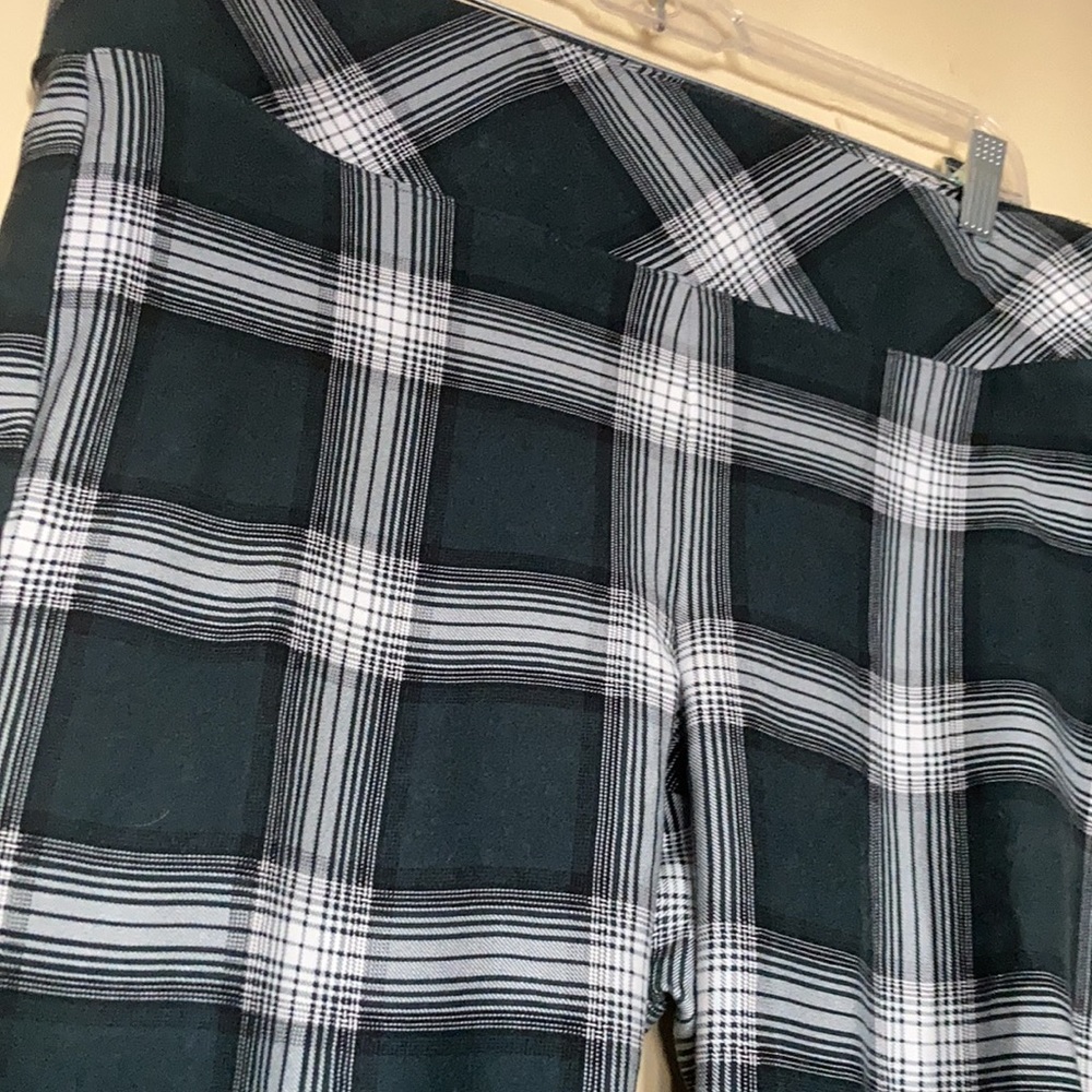 Green Plaid Torrid Leggings